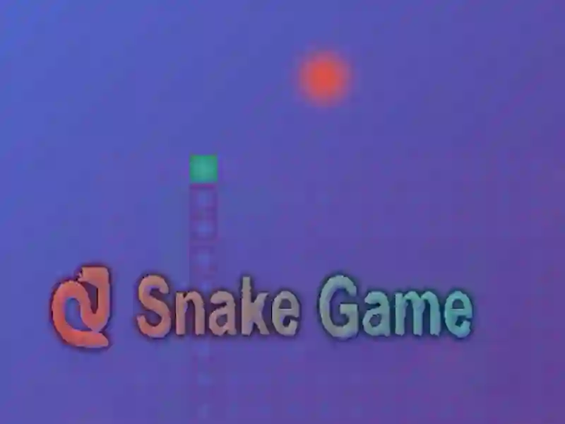 Гульня Snake game онлайн
