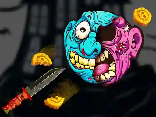 Гульня Knife Hit Horror II онлайн