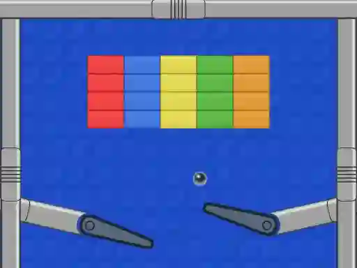 Гульня Bricks 'n' Balls Pinball онлайн