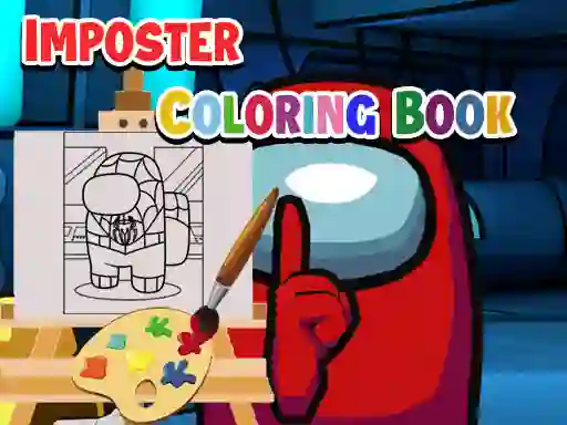 Гульня Imposter Coloring Book онлайн