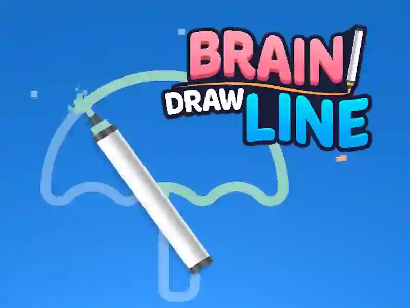Гульня Brain Draw Line онлайн