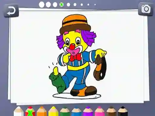 Гульня Kids Coloring Book онлайн