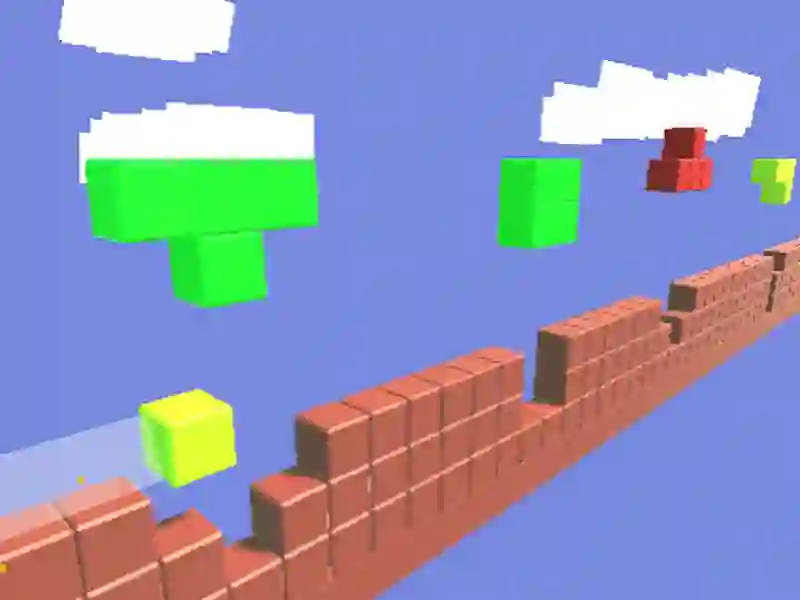 Гульня Block Rush 3D онлайн