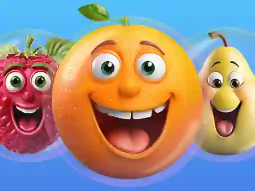 Гульня Merge fruits: 2048 New in 2D! онлайн