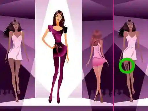 Гульня Fashion Models Differences онлайн