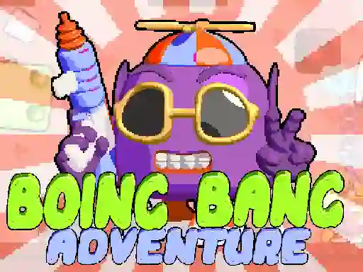 Гульня Boing Bang Adventure онлайн
