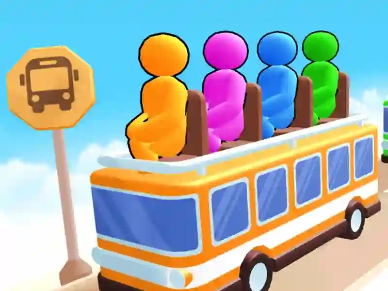 Гульня Bus Stop Color Jam онлайн