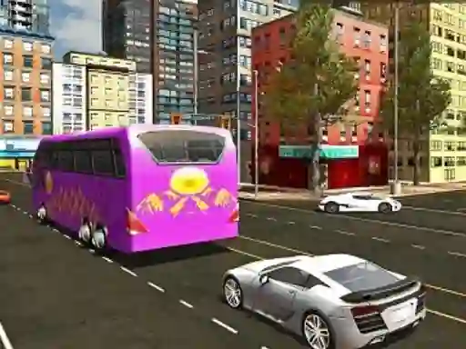 Гульня City Bus Offroad Driving онлайн