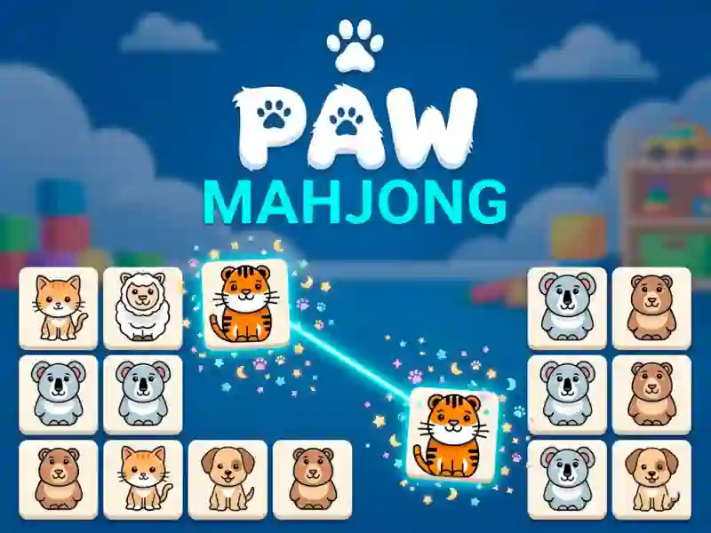 Гульня Paw Mahjong онлайн