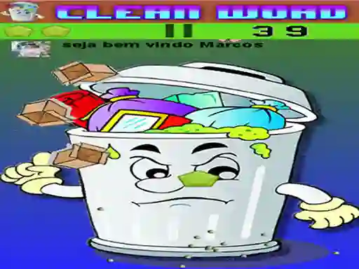 Гульня Clean Word онлайн