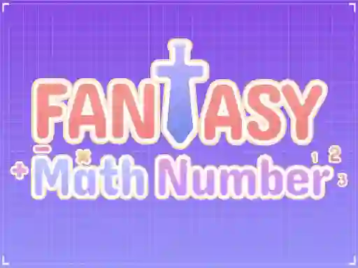 Гульня Fantasy Math Number онлайн