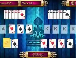 Гульня Aces and Kings Solitaire онлайн