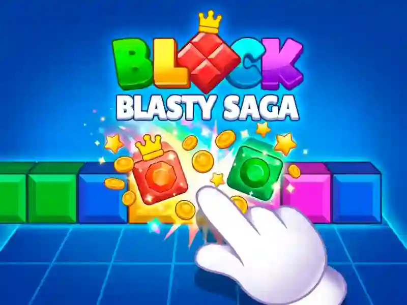 Гульня Block Blasty Saga онлайн