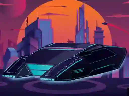 Гульня Cars In The Future Hidden онлайн