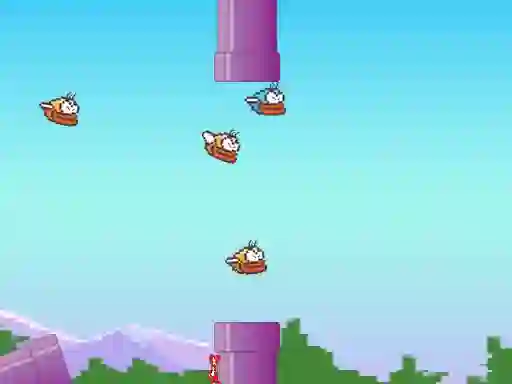 Гульня Flappy Crush онлайн