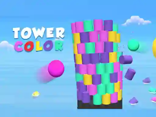 Гульня Color Tower онлайн
