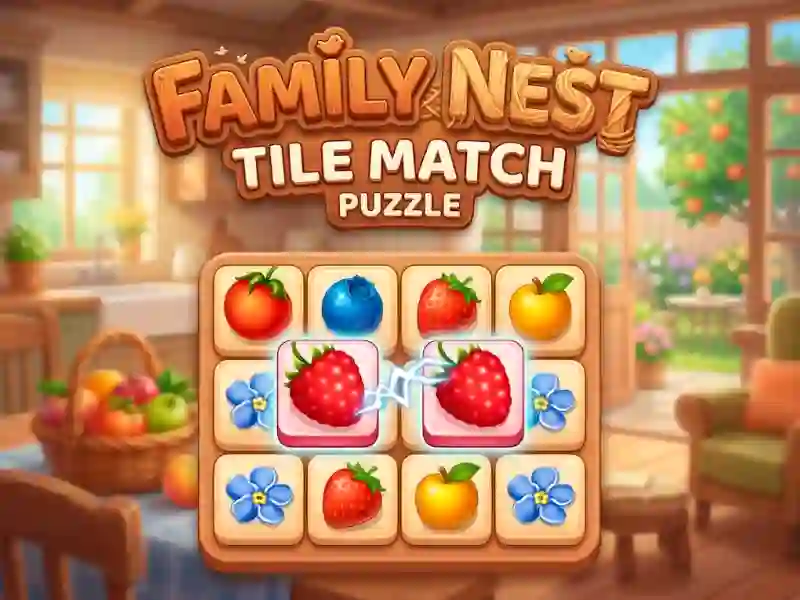 Гульня Family Nest: Tile Match Puzzle онлайн