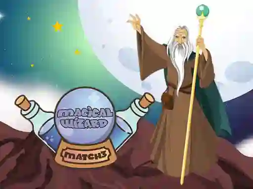 Гульня Magical Wizard Match 3 онлайн