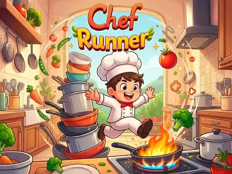Гульня Chef Runner онлайн
