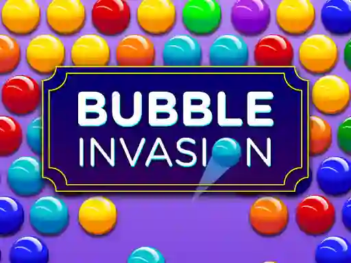 Гульня Bubble Invasion онлайн