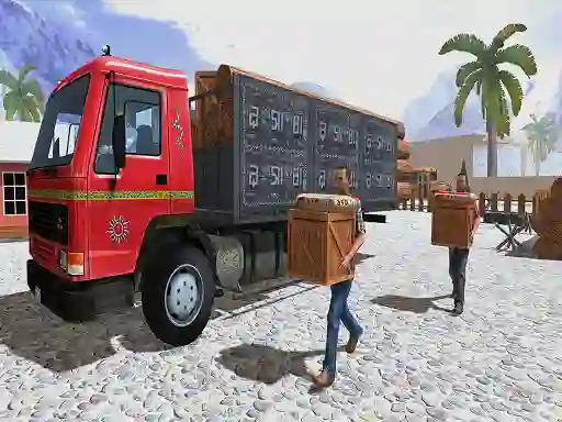 Гульня Asian Offroad Cargo Truck онлайн