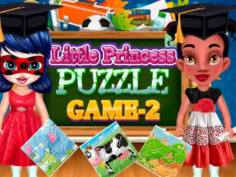 Гульня Little Princess Puzzle Game 2 онлайн