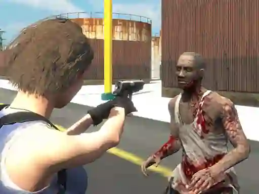 Гульня Biozombie Outbreak онлайн