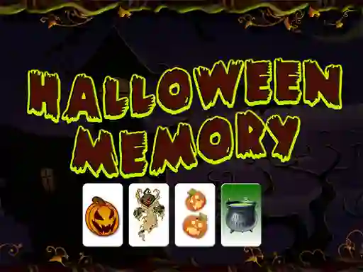 Гульня Halloween Memory онлайн