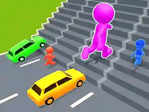 Гульня Shape Transform Race онлайн