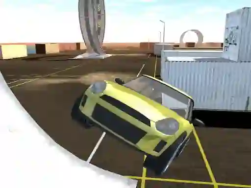Гульня Stunt Crash Car 4 Fun онлайн