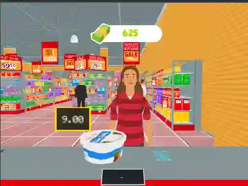 Гульня Market Shopping Simulator онлайн