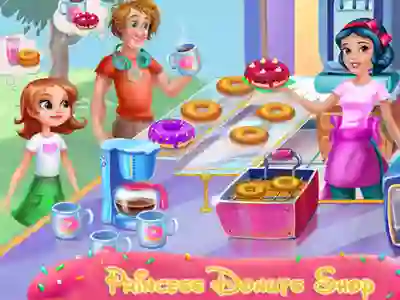 Гульня Princess Donuts Shop онлайн