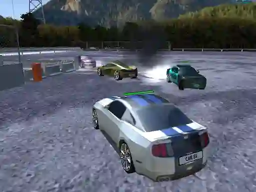 Гульня Parking Car Crash онлайн