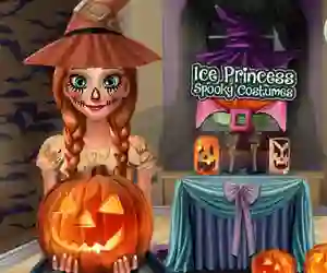 Гульня Ice Princess Spooky Costumes онлайн