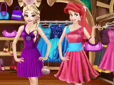Гульня Princesses Closet онлайн