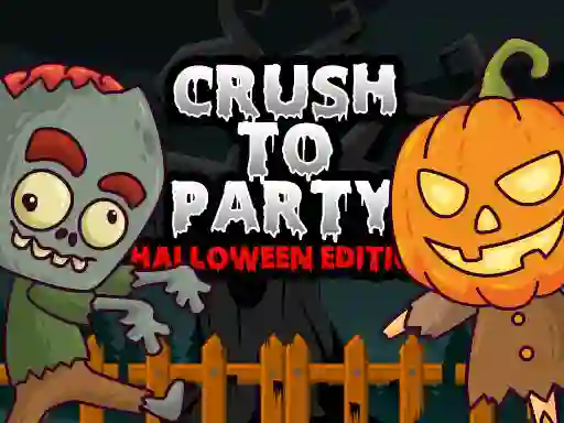 Гульня Crush to Party Halloween Edition онлайн