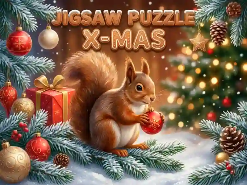 Гульня Jigsaw Puzzle X-Mas онлайн