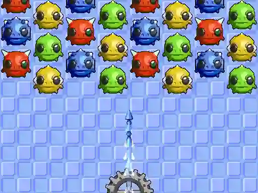 Гульня Alien Bubbles онлайн
