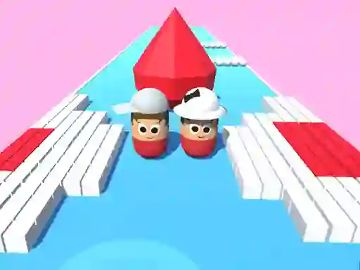 Гульня Color Couple Bump 3D онлайн