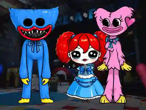 Гульня Huggie Wuggie Jigsaw онлайн