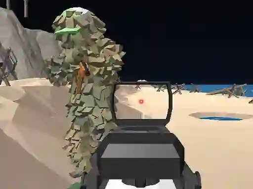 Гульня Beach Assault Gungame Survival онлайн