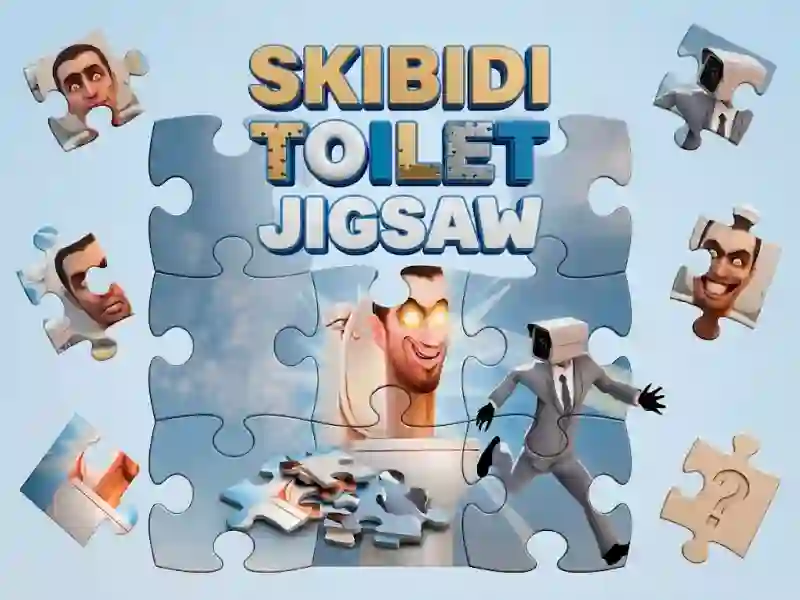 Гульня Skibidi Toilet Jigsaw онлайн