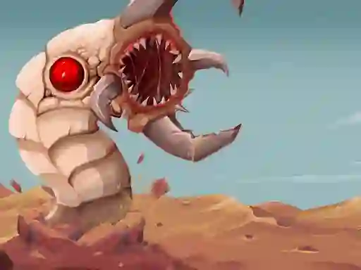 Гульня Deep Worm онлайн