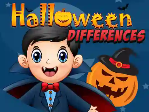 Гульня Halloween Differences онлайн