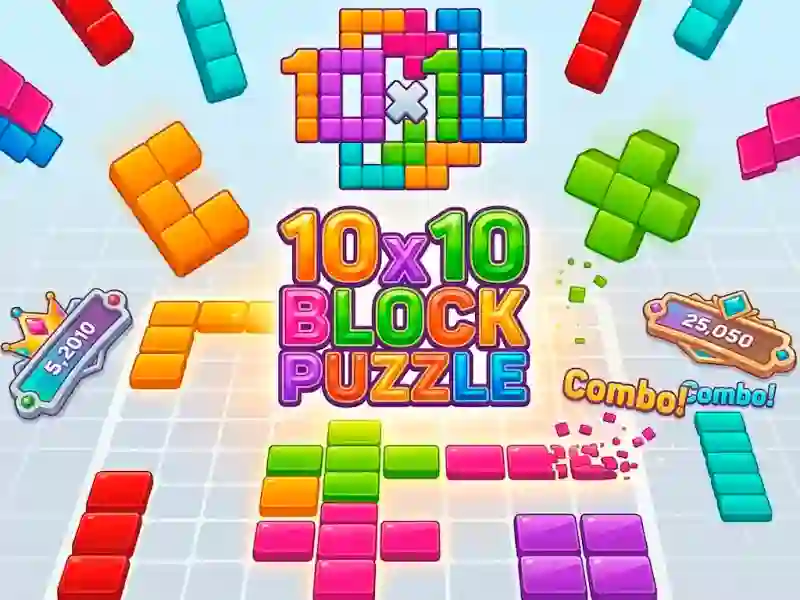 Гульня 10X10 block puzzle онлайн