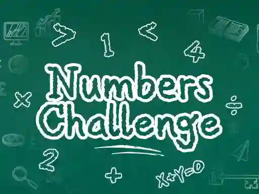Гульня Numbers Challenge онлайн