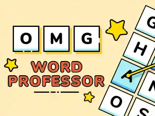 Гульня OMG Word Professor онлайн