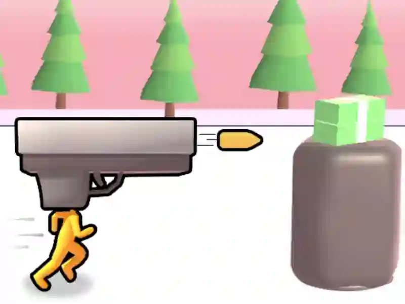 Гульня Gun Head Run онлайн