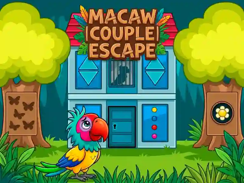 Гульня Macaw Couple Escape онлайн
