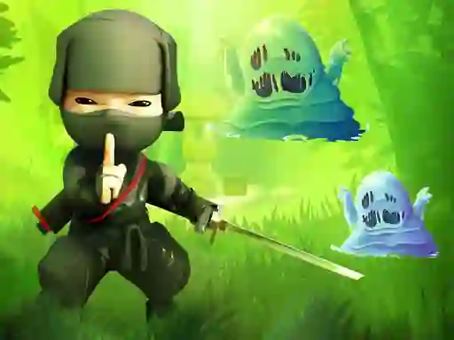 Гульня Ninja vs Slime онлайн